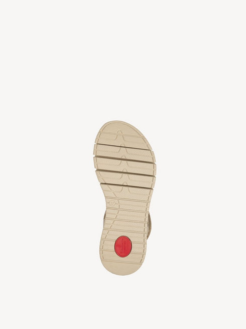 Tamaris Sandals 8-88720-44 in Light Gold